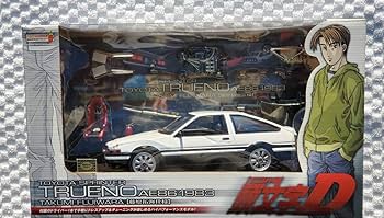 Amazon.co.jp: 頭文字 D 1/24 AE86 トレノ 藤原拓海 イニシャル